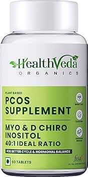 HEALTH VEDA ORGANICS PRIVATE LIMITED Plant Based Pcos With Myo-Inositol ...