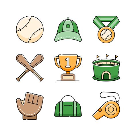 Softball Vector 的图像结果