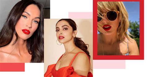 Best Celebrity Red Lipstick Moments | Femina.in