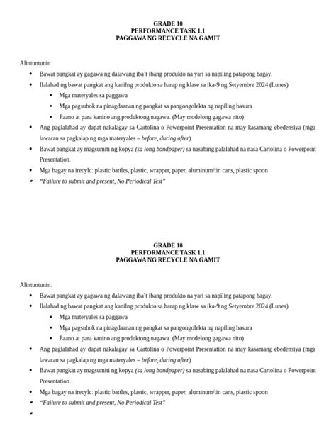 Image result for Performance Task Grade 10 Math