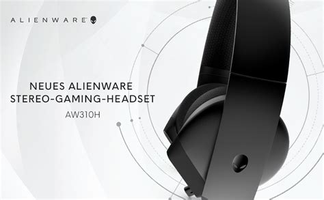 Alienware Stereo Gaming Headset 310H Aw310h 的图像结果