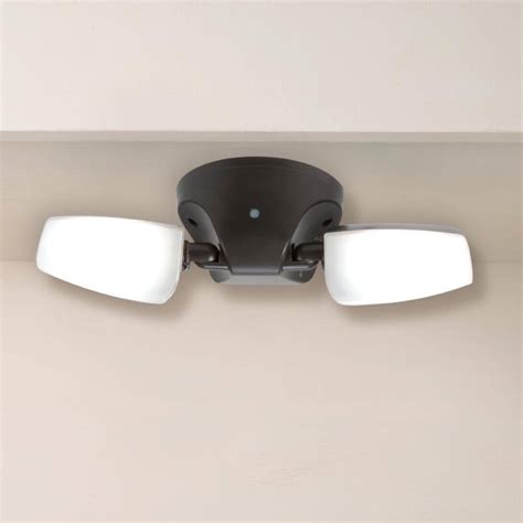 Buy Bronze Outdoor Integrated LED Dusk to Dawn Flood Light with ...