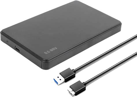 ADATA ED600 2.5 USB 3.2 Gen1 External Enclosure Cover Case for SSD and ...