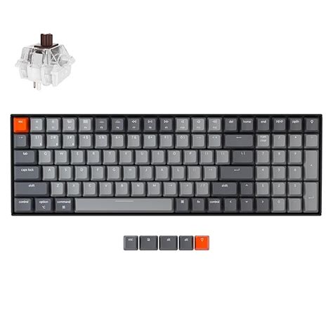 Amazon.in: Buy Keychron K4 96% Layout 100 Keys Wireless Bluetooth 5.1 ...