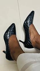 FASHIMO Women Pump Stiletto Heel… (Olive, Numeric_3) : Amazon.in: Fashion