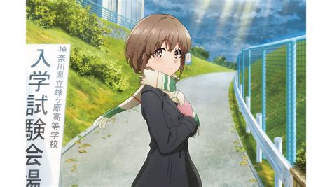 Rascal Does Not Dream of a Sister Venturing Out Anime Film Releasing in ...