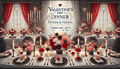 Valentines Dinner & Vespers, 15303 E 21st St, Tulsa, OK, 14 February ...