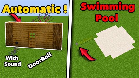 Image result for 10 Minecraft Mini Redstone Builds Tutorial