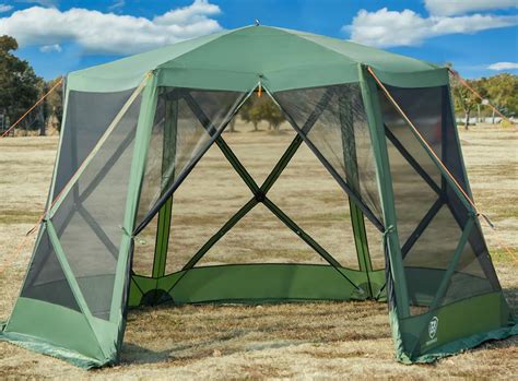 Amazon.com : EVER ADVANCED Pop up Screen House Tent for Camping 11.5 x ...