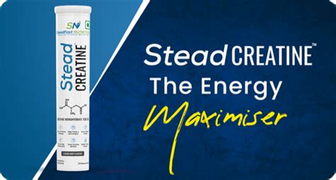 STEADCREATINE: THE ENERGY MAXIMISER – Steadfast Nutrition