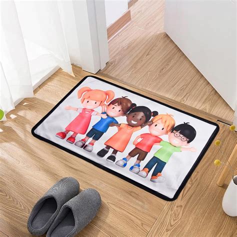 Buy Kuber Industries Door Mat | Door Entrance Mat | Door Mat for Kids ...