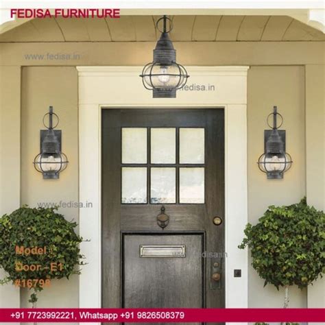 Plain Door Design, Front Door Double Door Design Door Idea Gallery ...