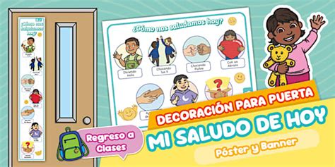 Decoración Puerta | Saludo Personalizado