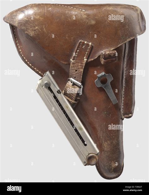 Small arms, pistols, holster for a Luger pistol 08 Parabellum, with ...