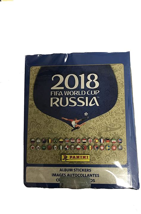 Buy Panini Box of Sticker Fifa World Cup RUSSIA 2018 (50 Packets ...