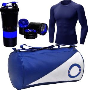 5 O' CLOCK SPORTS Gym Combo Set, Include Blue Leather Chelsea Duffel ...