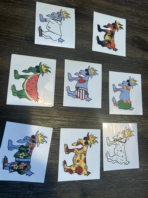 GOAT USA Stickers (Singles and Sets) NEW STICKERS**PICK YOUR OWN ...