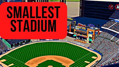The Smallest Stadium For Mini Seasons On MLB The Show 22 - YouTube