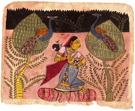 Buy Vintage Old Paper Handwritten Manuscript Page With Painting Folk ...