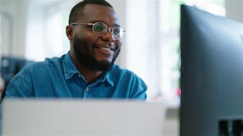 Image result for Black Man Using Computer