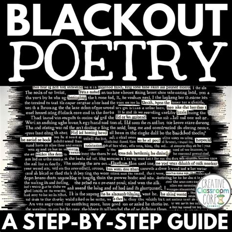 Blackout Poetry - A Step By Step Guide - Creative Classroom Core