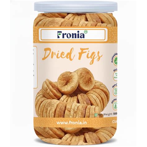 Fronia Premium Handpicked Afghani Anjeer (Dried Figs) 250g – Naturally ...