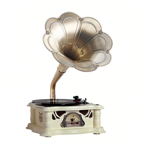 Gramophone Record Player Vintage Retro Phonograph Vinyl Record Player ...