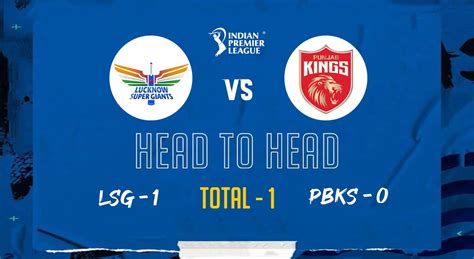 LSG vs PBKS Head-To-Head: Lucknow Super Giants host Punjab Kings, Check ...