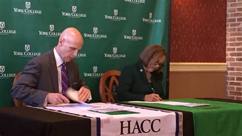HACC, York College create campus links
