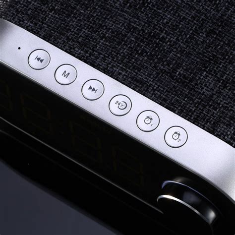 Bluetooth zvucnik REMAX Alarm Clock RB-M26 crni - Mob-Shop
