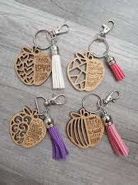 Engraved Wood KeyChain – Imagine Art & print