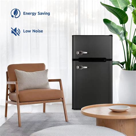 Buy Havato 3.2 Cu.ft Mini Refrige with Freezer, Compact Refrigerator ...