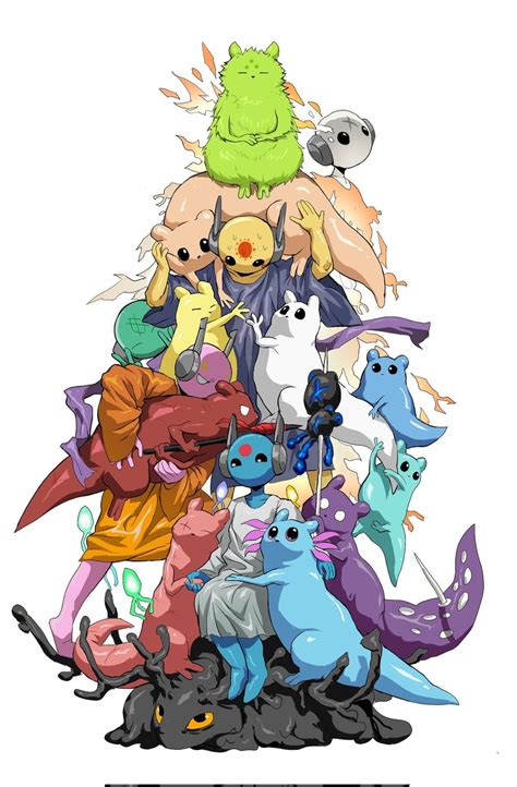 slugcat (rain world) drawn by xiaopizi32439 | Danbooru