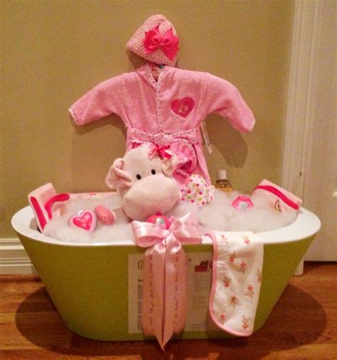 Baby shower bath tub basket | My creations | Pinterest | Babies ...