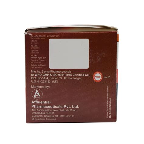 FOLIFIED HD TABLETS 15'S Price, Uses, Side Effects, Composition ...