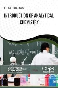 Introduction Of Analytical Chemistry: Buy Introduction Of Analytical ...