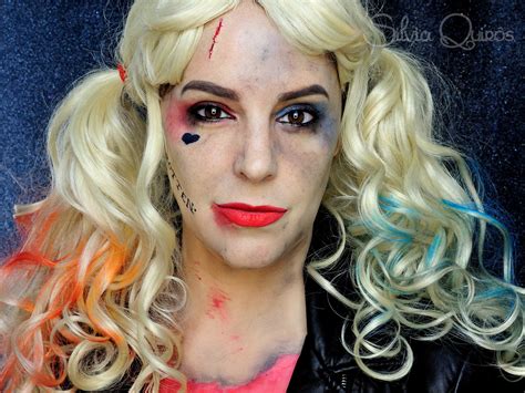 Harley Quinn makeup tutorial