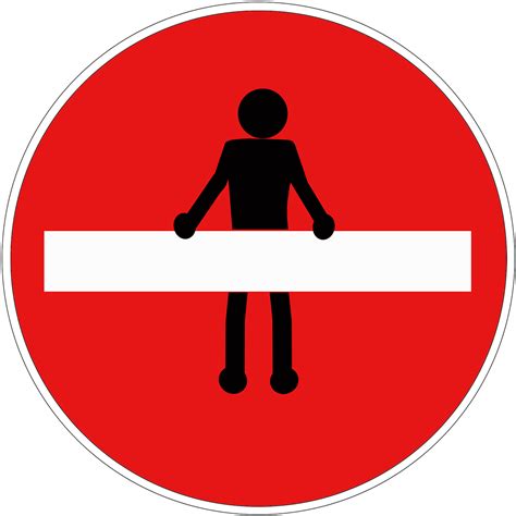 Stick Figure Road Sign Png Image - Traffic Sign - (1280x1264) Png ...
