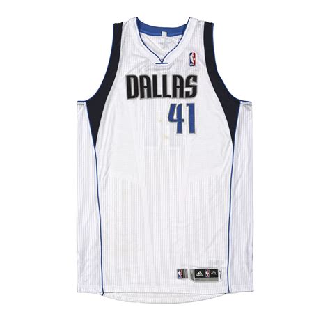 Dirk Nowitzki Game Worn Jersey from the 2011-2012 NBA Regular Season ...