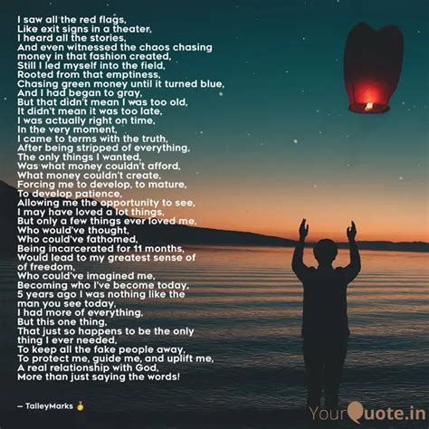 I saw all the red flags, ... | Quotes & Writings by Stephen J. Talley ...