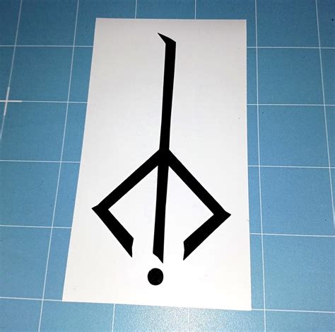 Bloodborne Hunter's Mark Vinyl Decal, Choose Your Color & Size, Weather ...