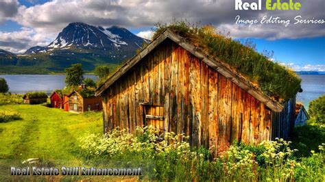 Real Estate Still Enhancement | Traditional houses, Tromso, Beautiful ...
