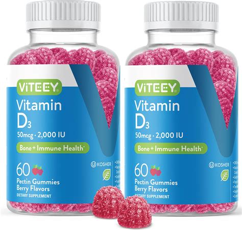 Amazon.com: Black Girl Vitamins - Vitamin D3 Gummies, for Immune, Energy, and Bone Support ...