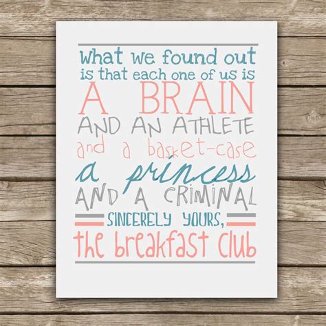 Famous Breakfast Club Quotes