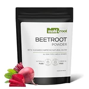 Mahi Root Natural Beetroot Powder for Face Pack & Skin Care | Face Mask ...