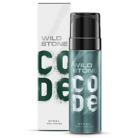 Buy Wild Stone Code Steel Long Lasting No Gas Body Perfume For Men ...