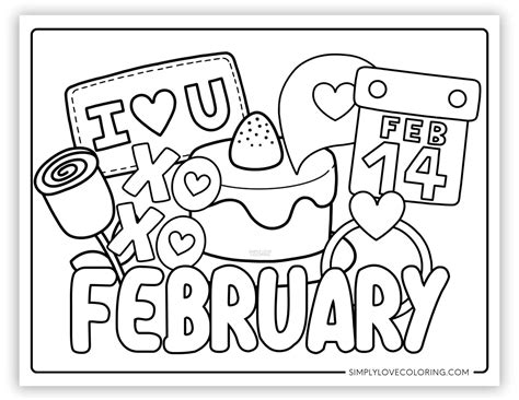 February coloring pages february coloring pages free printable – Artofit