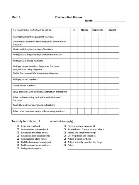 Image result for 8 Grade Math Lesson Fractions