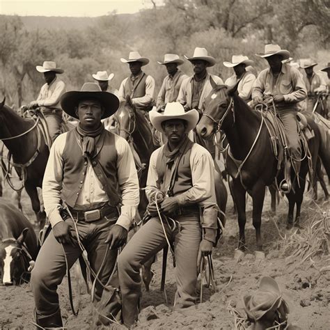 The History of the Texan Black Cowboys - Celebrating Black history ...