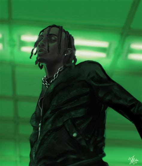 Playboi carti art sky | American pyscho, Rappers, Cover art design